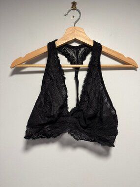 Auden Black Lace Bralette M